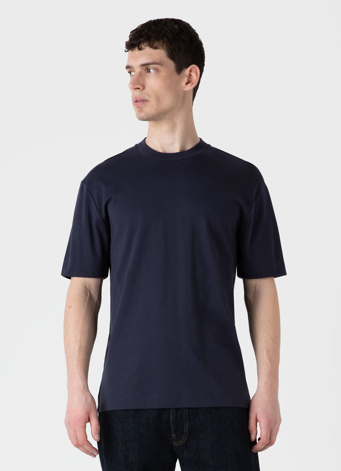 Men's Relaxed Fit Heavyweight T-shirt in Navy