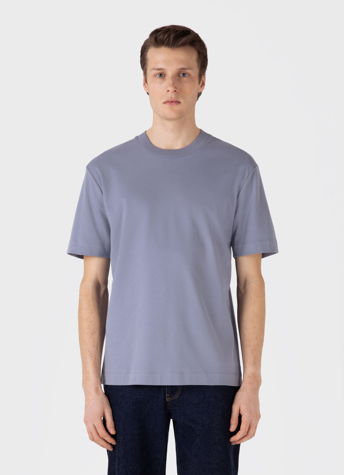 Men's Relaxed Fit Heavyweight T-shirt in Vintage Blue