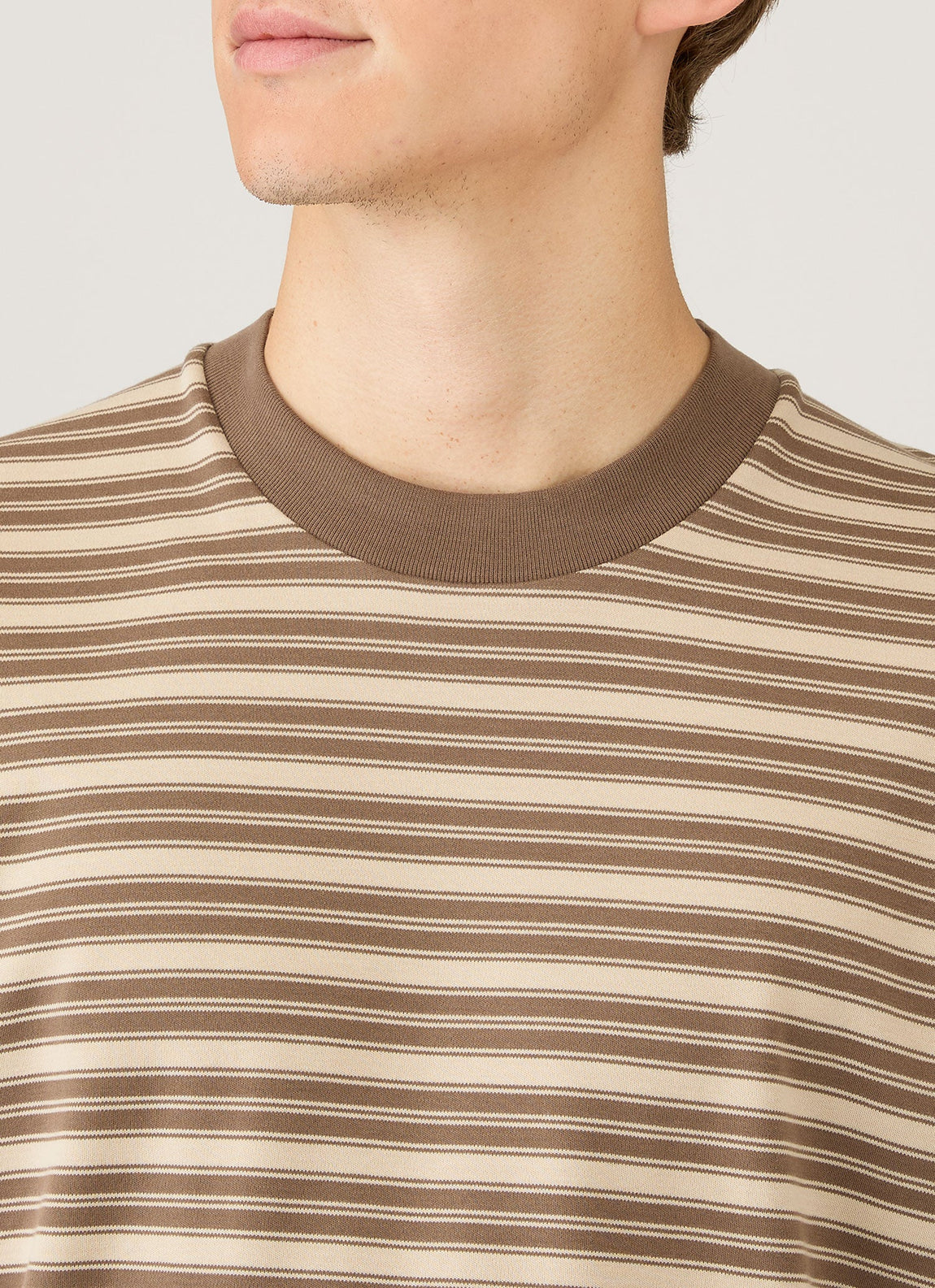 Men's Relaxed Fit Heavyweight T-shirt in Hazelwood/Dark Cedar