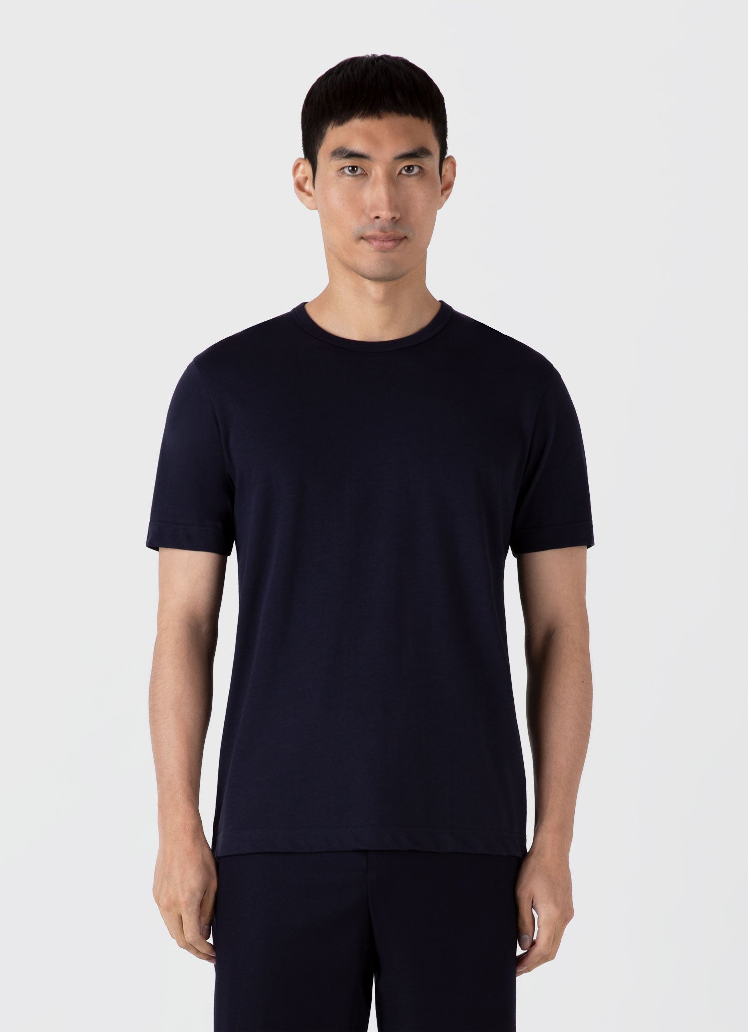 Men's Single Jersey T-shirt in Navy