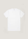 Men's Brushed Cotton T-shirt in White