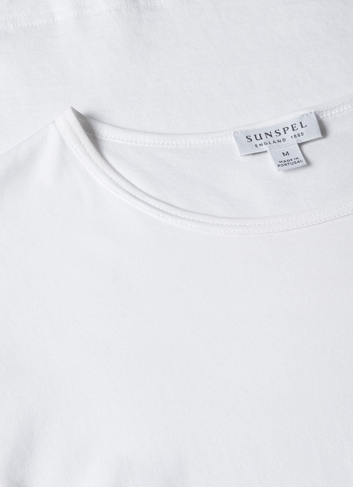 Men's Superfine Cotton Underwear T-shirt in White