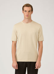 Men's Sea Island Cotton Knit T-shirt in Hazelwood
