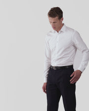 Men's Sea Island Cotton Shirt in White