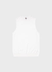 Men's Paul Weller Merino Tank Top in Cotton