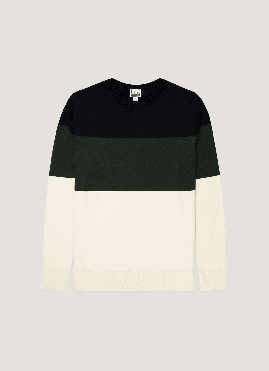 Men's Sunspel x Paul Weller Jumper in Forest