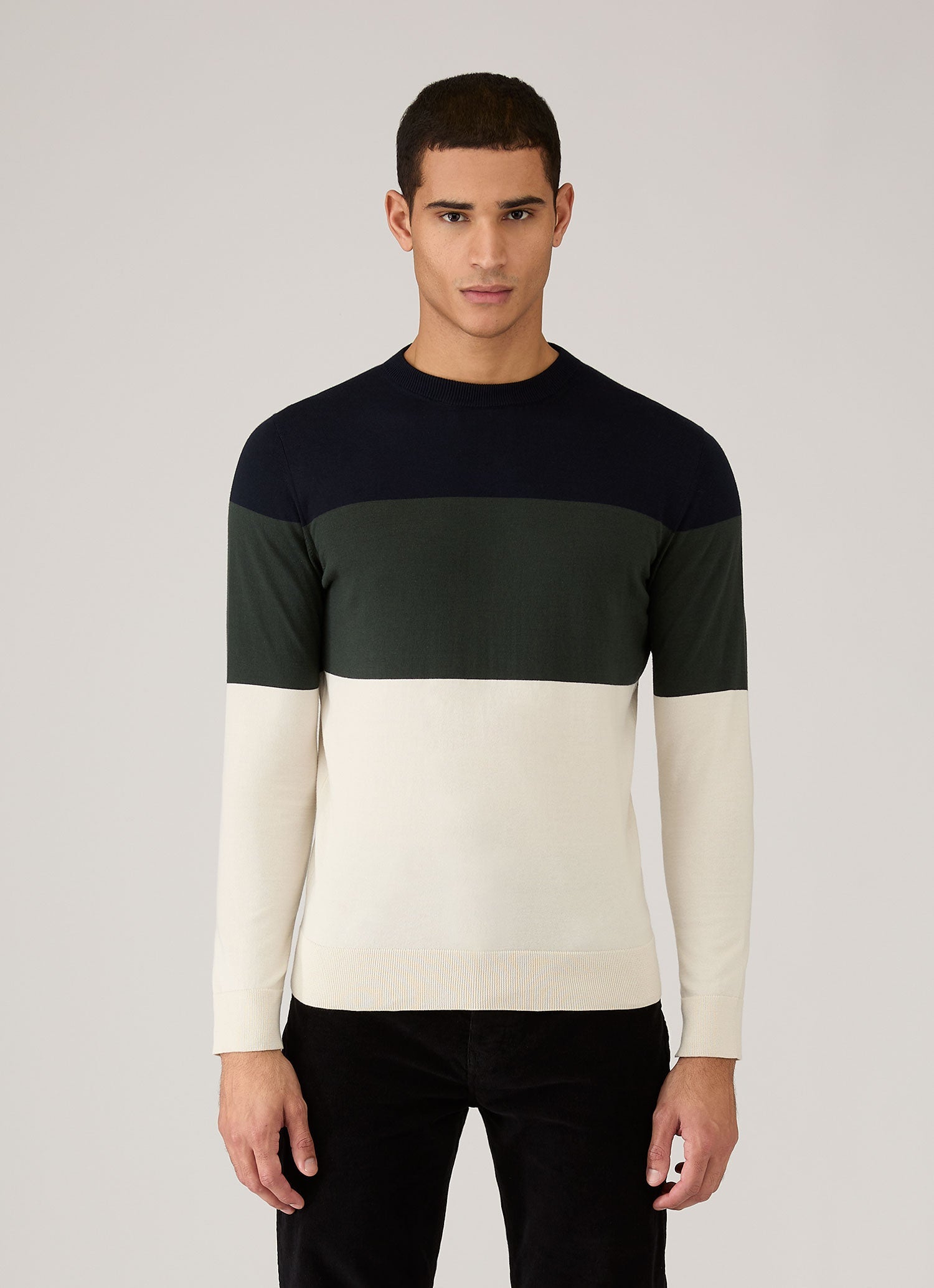 Men's Sunspel x Paul Weller Jumper in Forest
