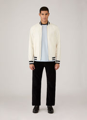 Men's Sunspel x Paul Weller Ringer T-shirt in Ice Blue