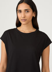 Women's T-shirt Dress in Black