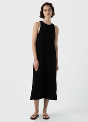 Women's Jersey Midi Dress in Black