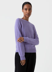 Women's Lambswool Crew Neck Jumper in Heather