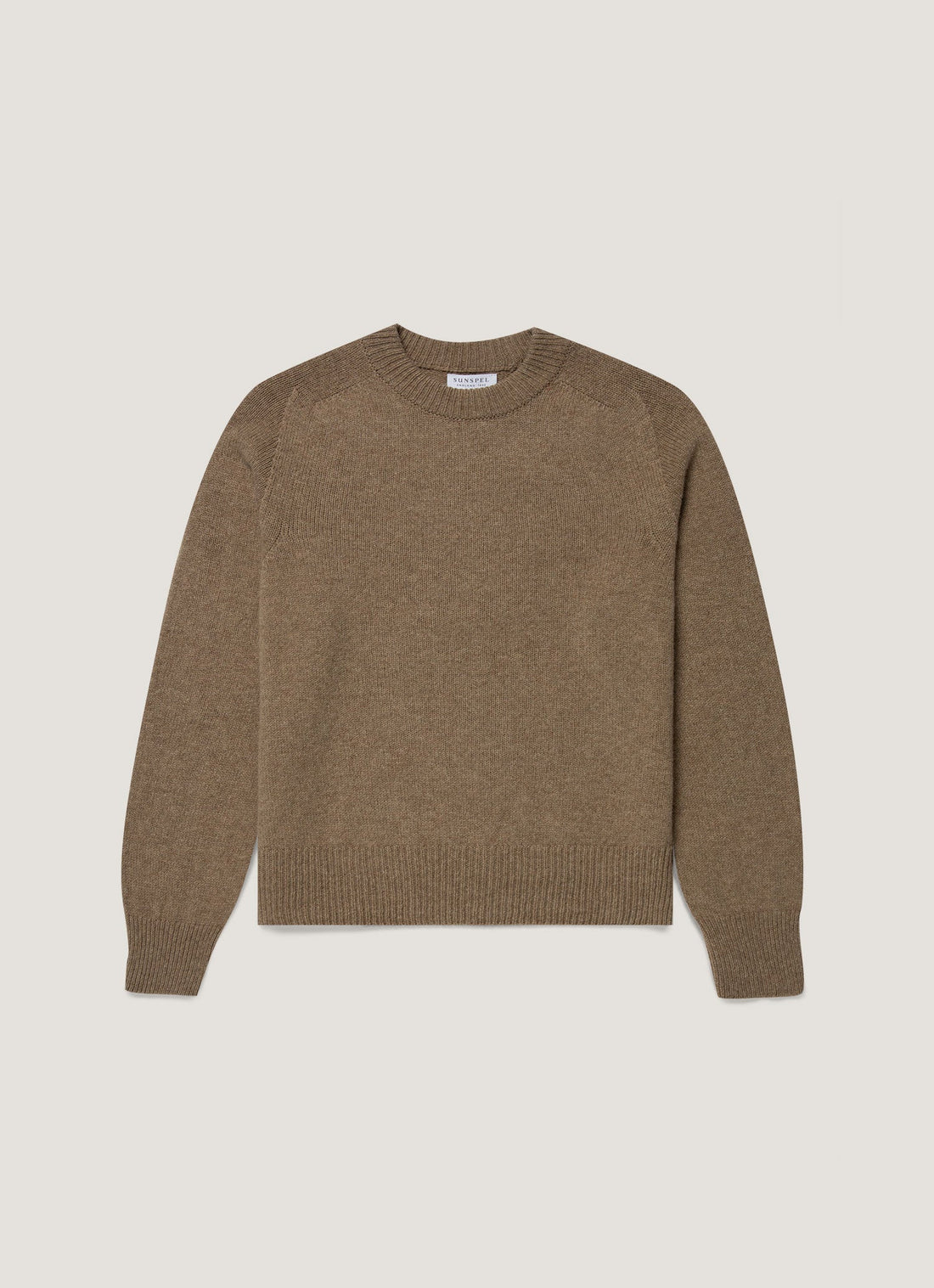 Women's Lambswool Jumper in Mink