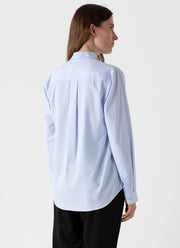 Women's Cotton Shirt in Blue