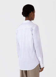 Women's Cotton Shirt in White