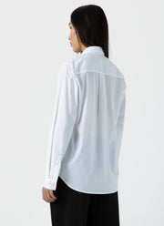 Women's Cotton Shirt in White