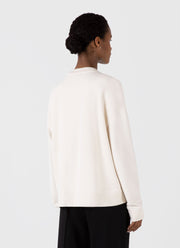 Women's Relaxed Loopback Sweatshirt in Undyed