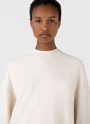 Women's Relaxed Loopback Sweatshirt in Undyed