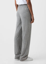 Women's Cashmere Lounge Pant in Grey Melange