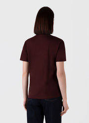 Women's Boy Fit T-shirt in Raisin