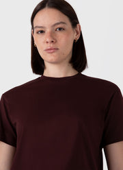 Women's Boy Fit T-shirt in Raisin