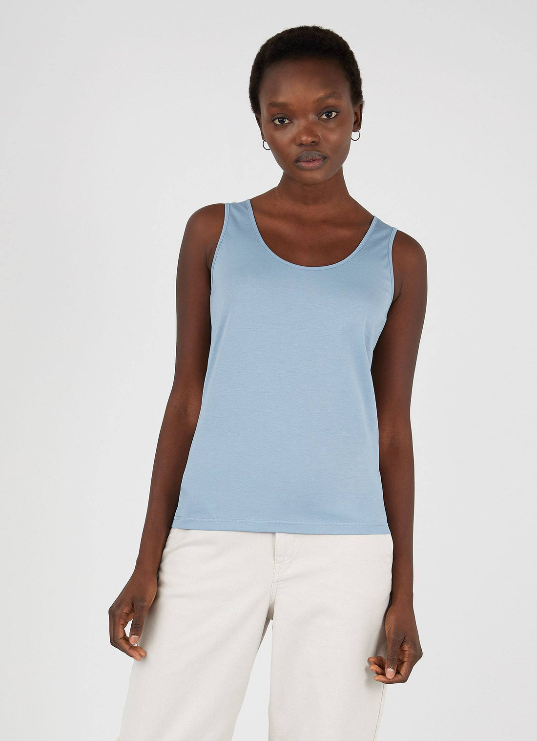Women's Classic Vest in Blue Mist