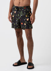 Men's Charlotte Gosch Swim Shorts in Hedgerow