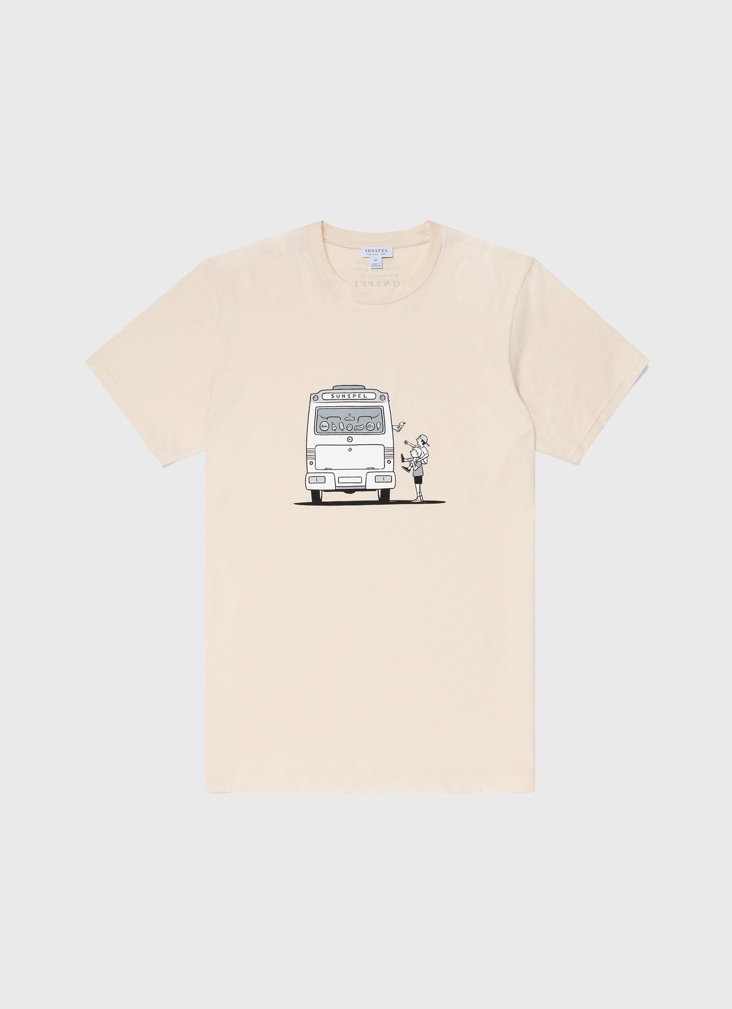 Men's Matt Blease Print T-shirt in Undyed