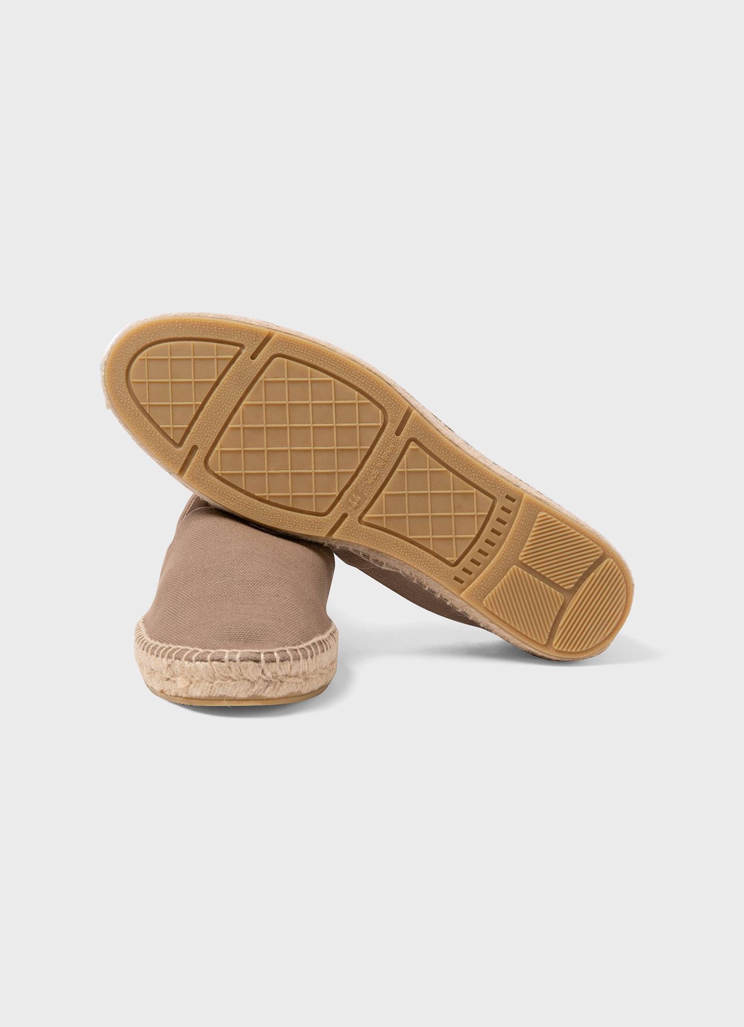 Men's Canvas Espadrille in Soft Khaki