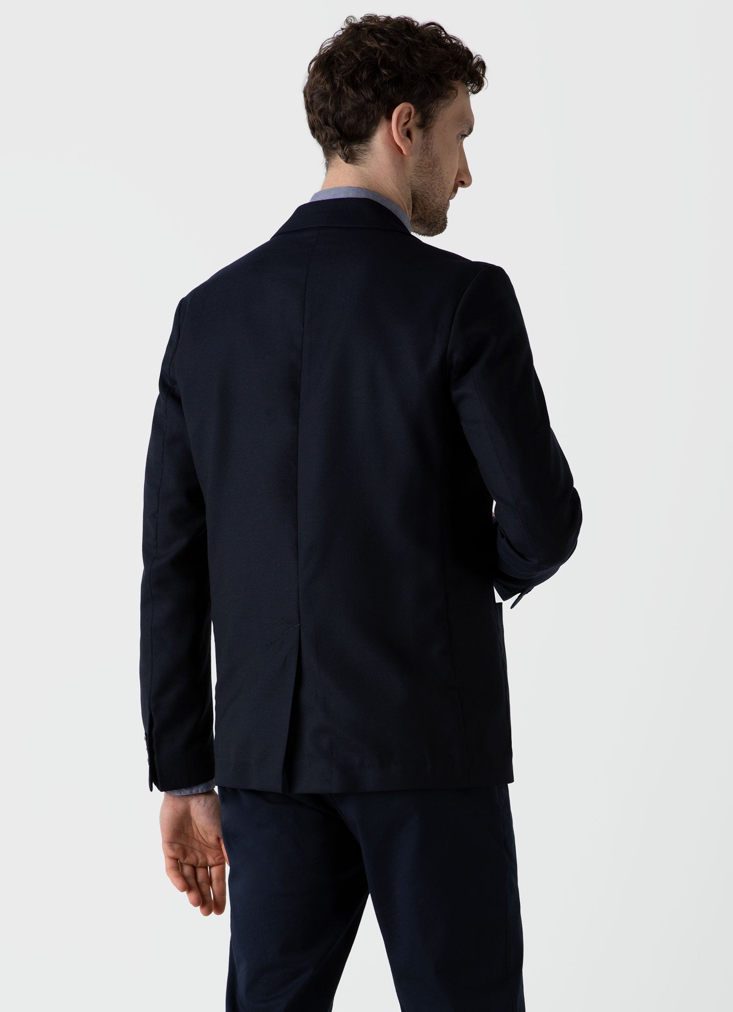 Men's Panama Blazer in Navy