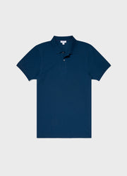 Men's Piqué Polo Shirt in Coast