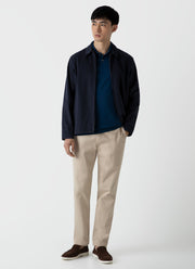 Men's Piqué Polo Shirt in Coast