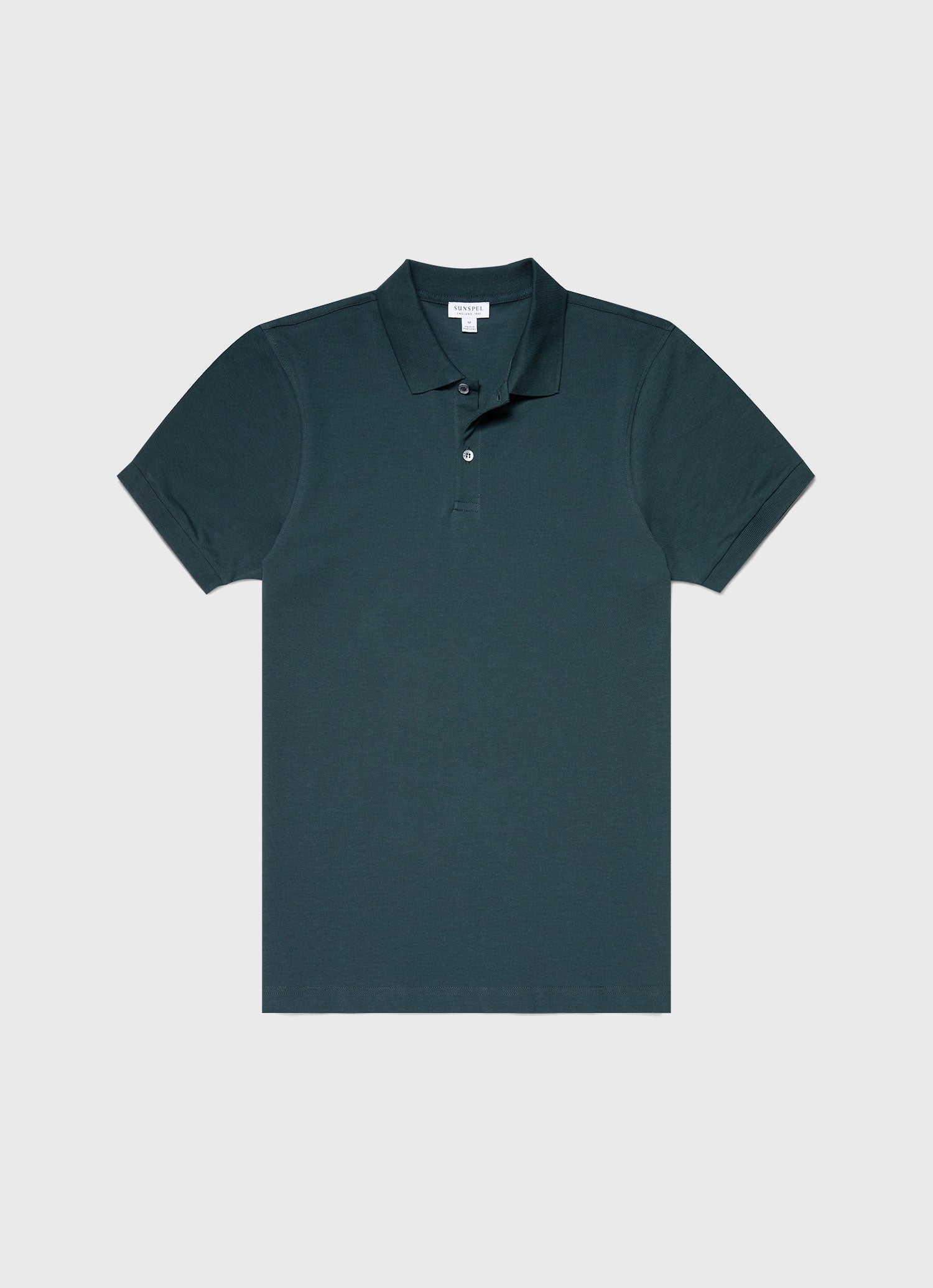 Men's Piqué Polo Shirt in Peacock