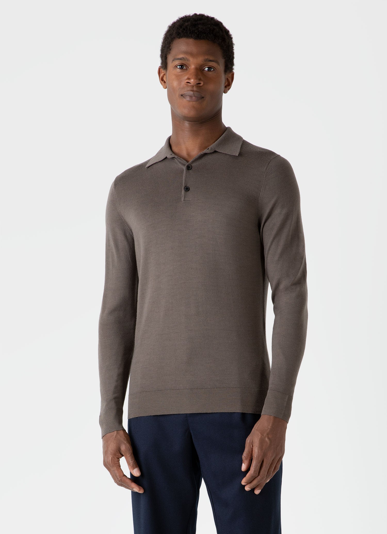 Long sleeve polo shirts near me best sale