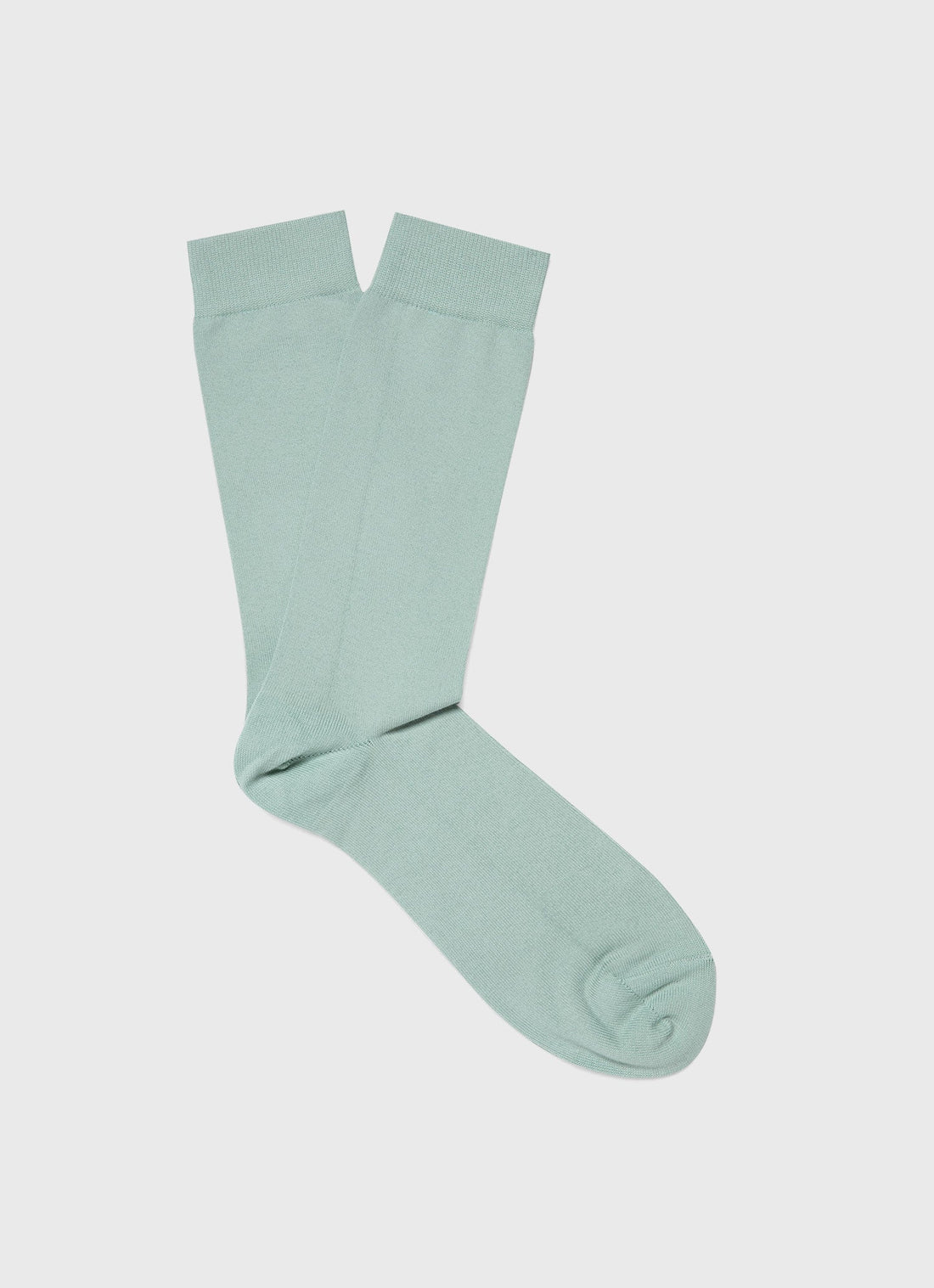 Men's Cotton Socks in Blue Sage