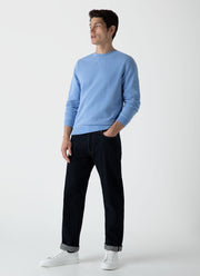 Men's Loopback Sweatshirt in Cool Blue
