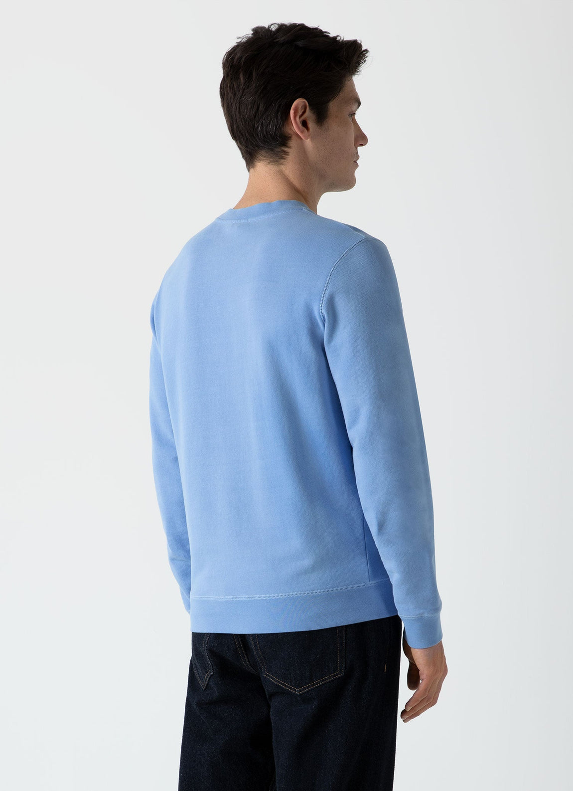 Men's Loopback Sweatshirt in Cool Blue