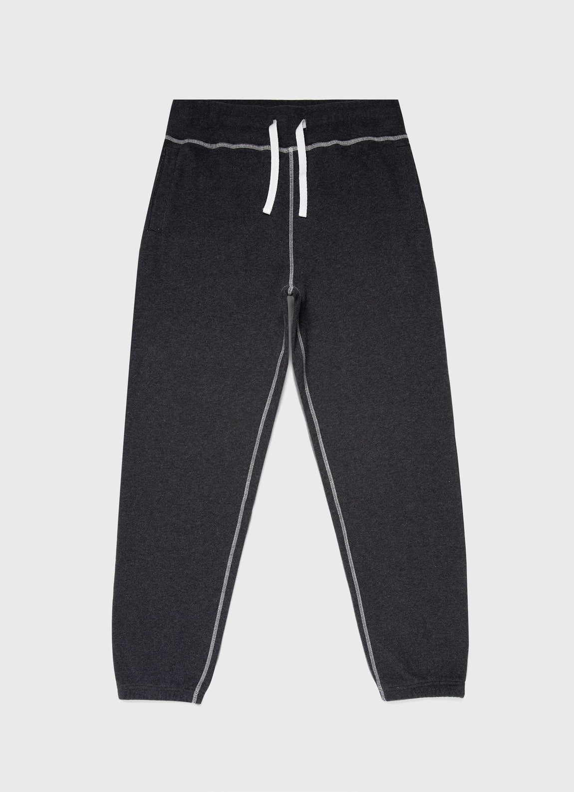 Men's Fleeceback Sweatpants in Charcoal Melange