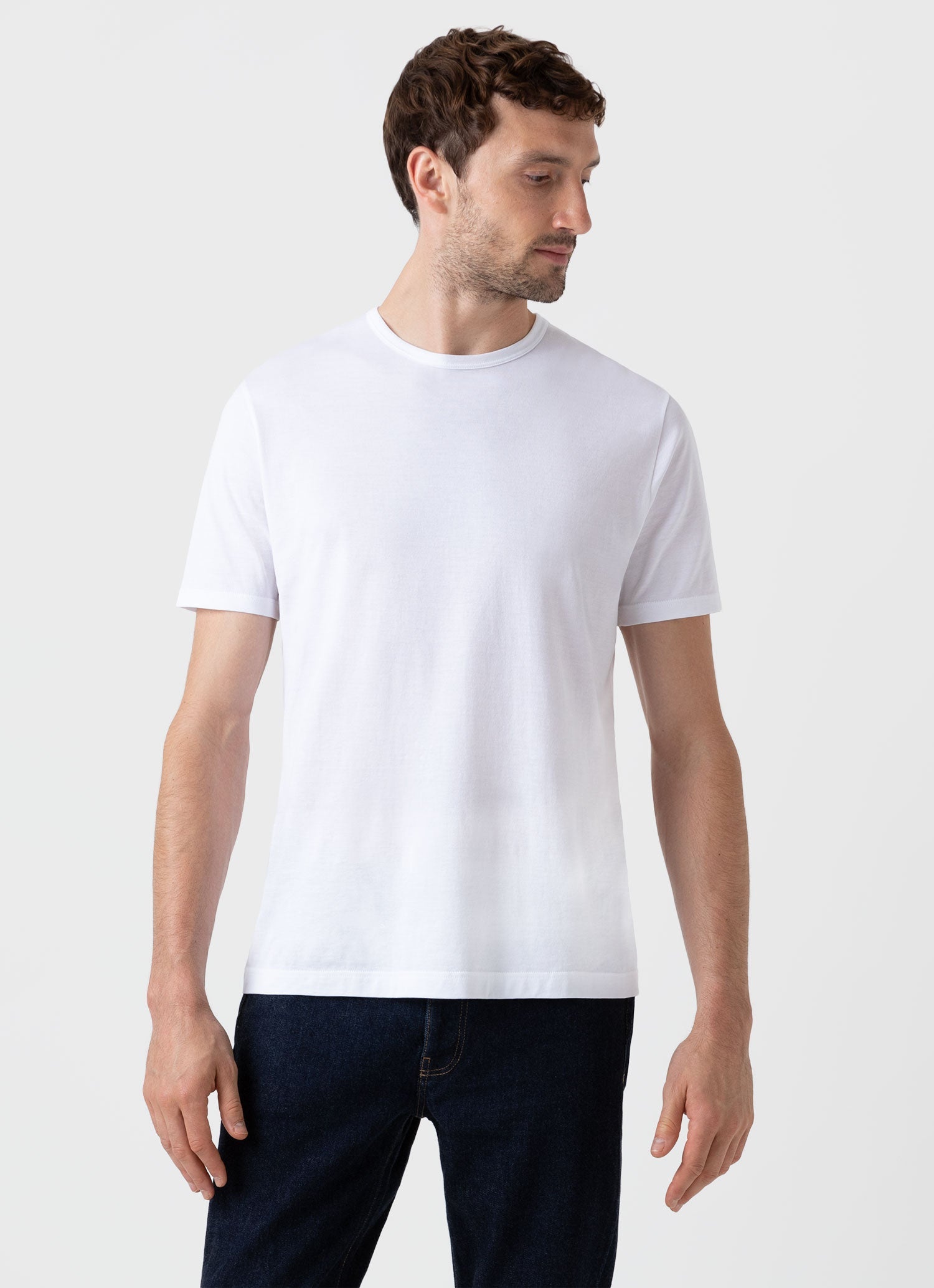 White mens t deals shirt