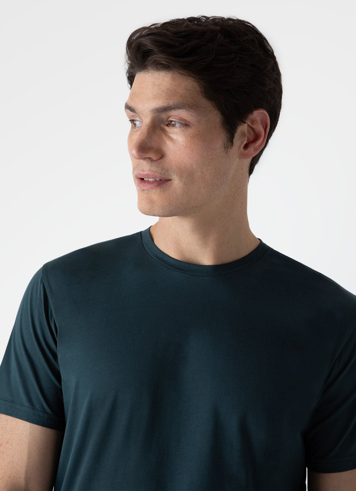 Men's Riviera Midweight T-shirt in Peacock