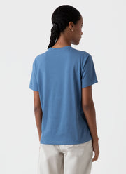 Women's Boy-Fit T-shirt in Bluestone