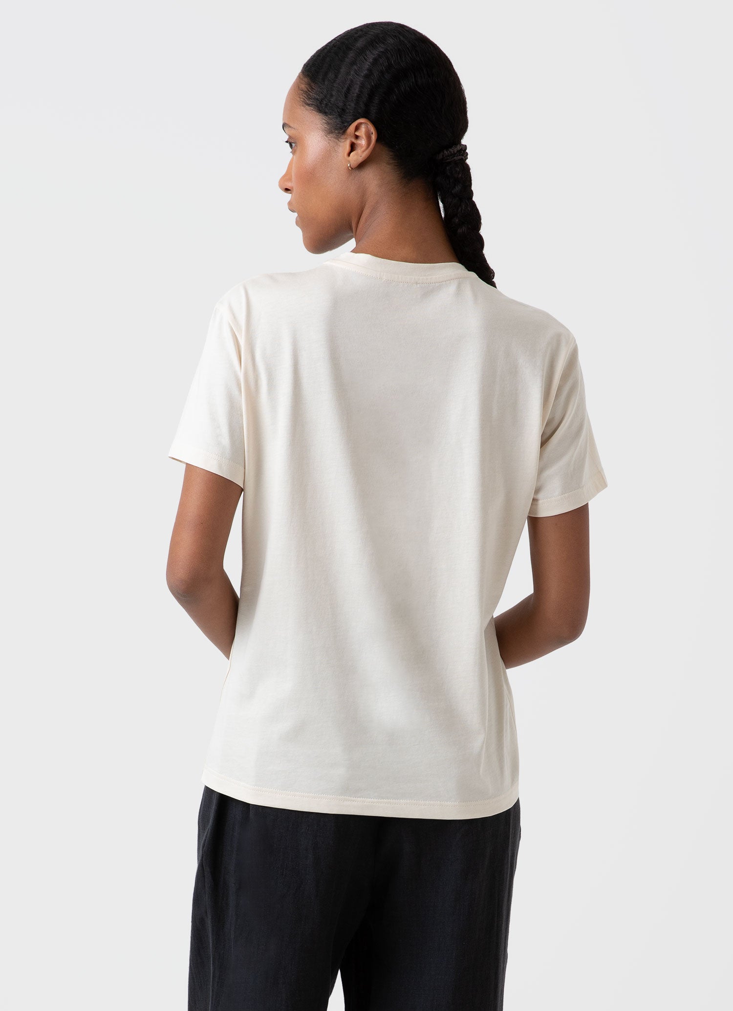 Women's Boy-Fit T-shirt in Undyed